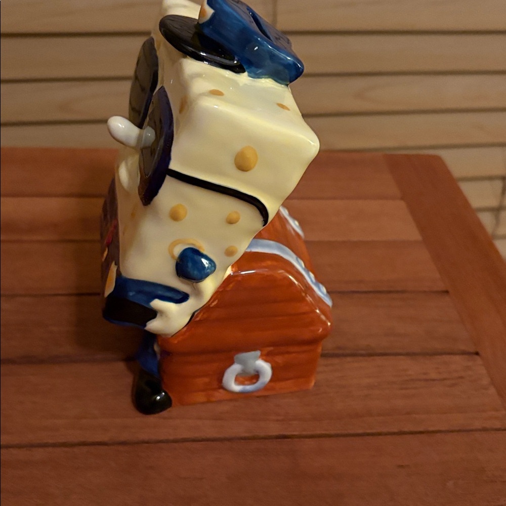 NEW. SpongeBob SquarePants Police Officer Ceramic Bank - Picture 3 of 6